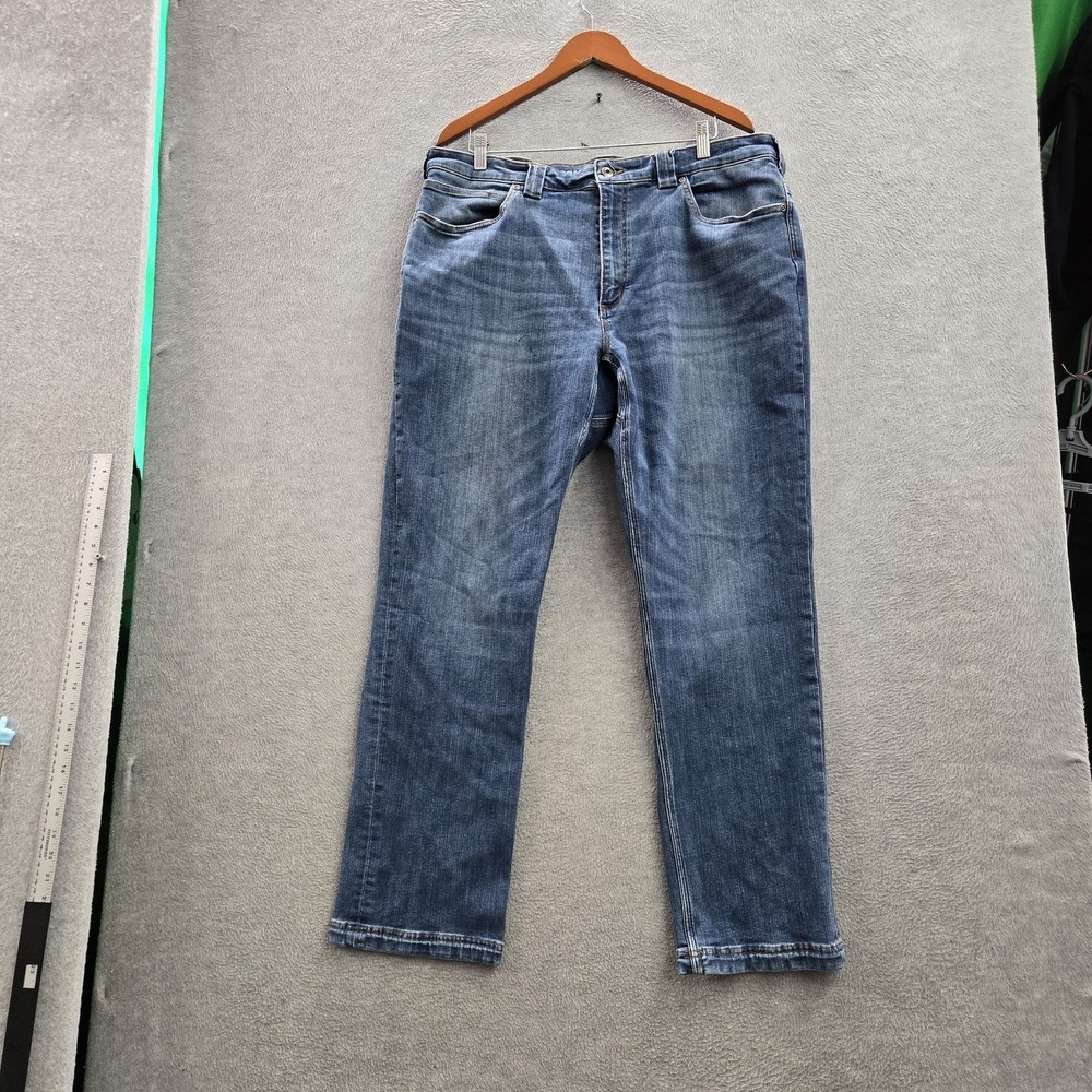 Duluth Trading Co Men Jeans 40X32 Blue Denim Ballroom Double Flex Jeans